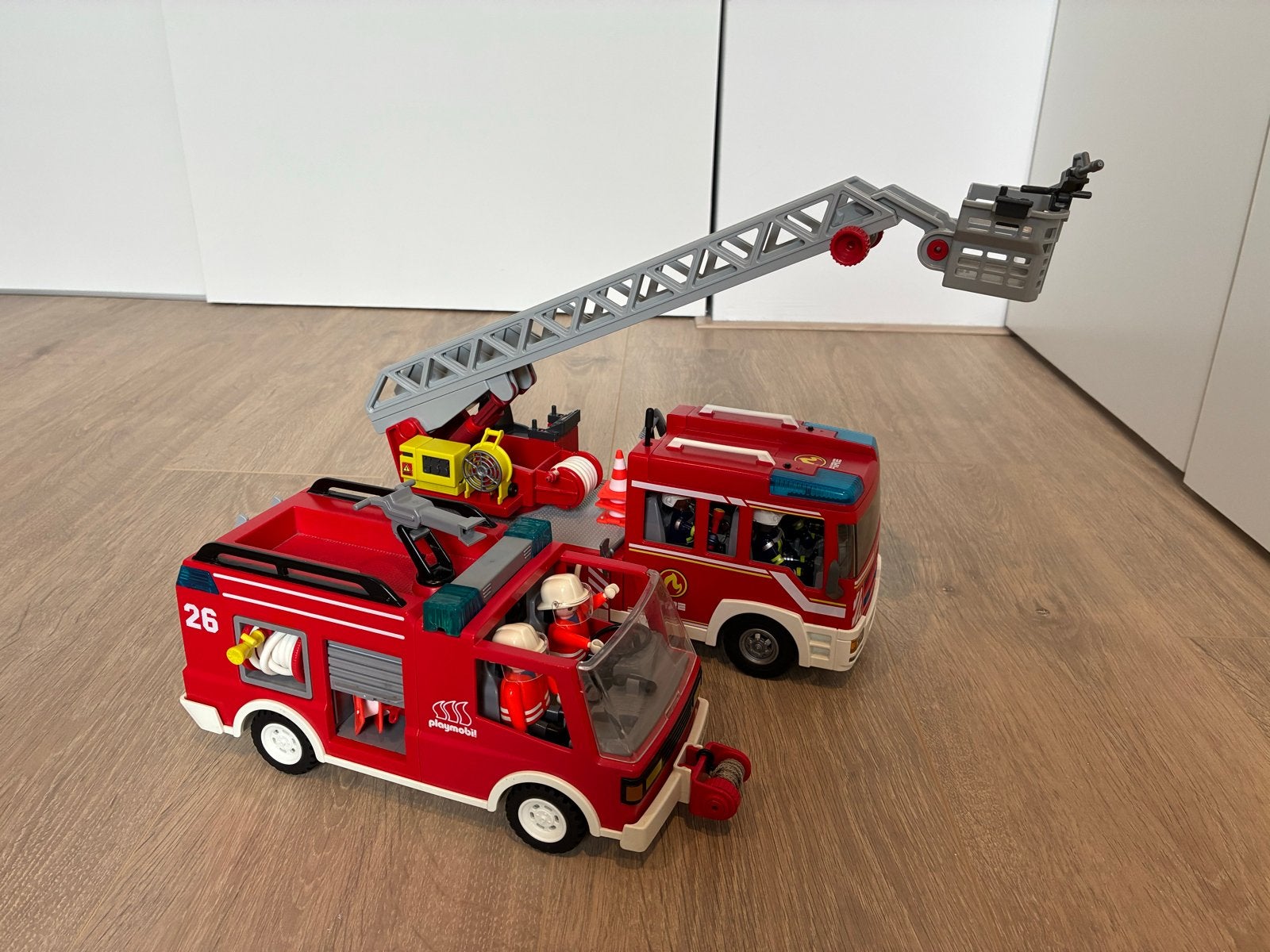 Playmobil Brandweerwagens Set - Met Veel Accessoires, Ophalen, Gebruikt