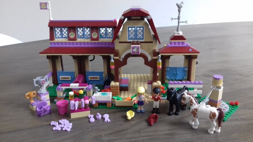 Lego Friends Heartlake Paardrijclub 41126, Lego, Compleet, Friends, Ophalen of Verzenden