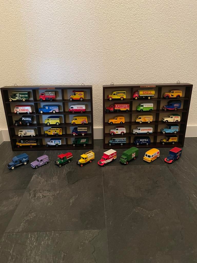 Unieke serie Corgi reclame-auto's 1:43 (38 stuks), Ophalen of Verzenden, Nieuw, Auto, Dinky Toys