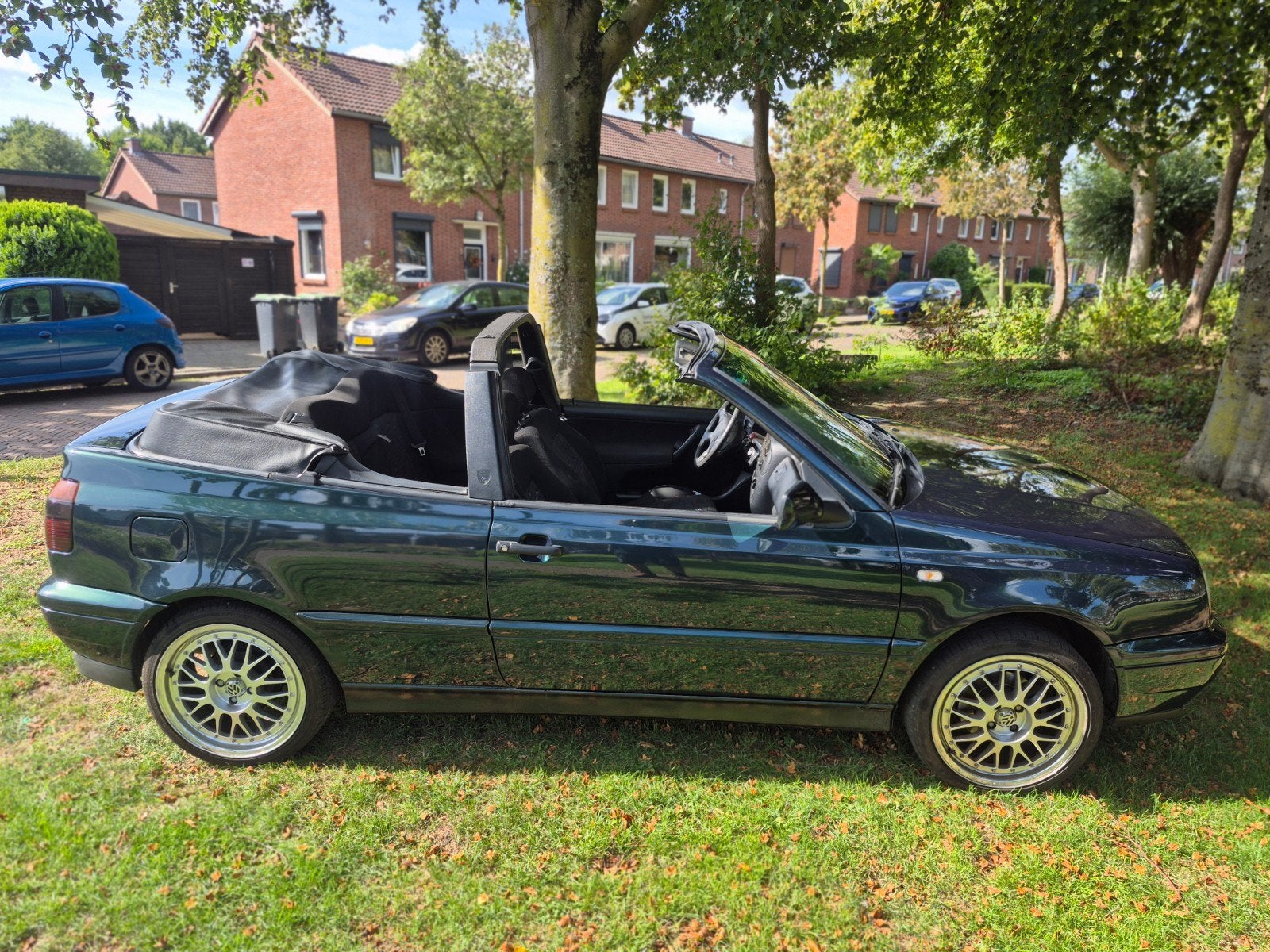 Volkswagen Golf 1.8 Cabriolet 55KW E2 1997 Groen, foto 3