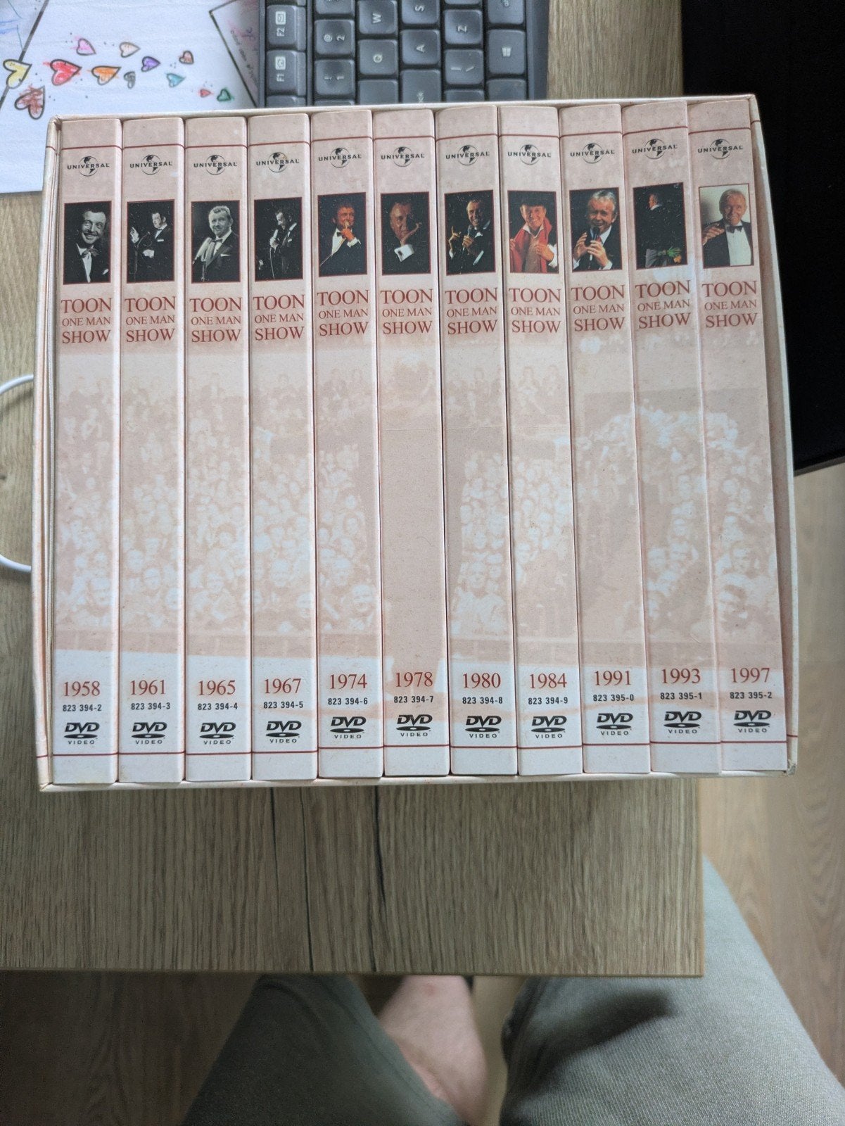 Toon Hermans One Man Shows 1958-1997 DVD Boxset, Ophalen, Alle leeftijden, Toon Hermans, Nederlands