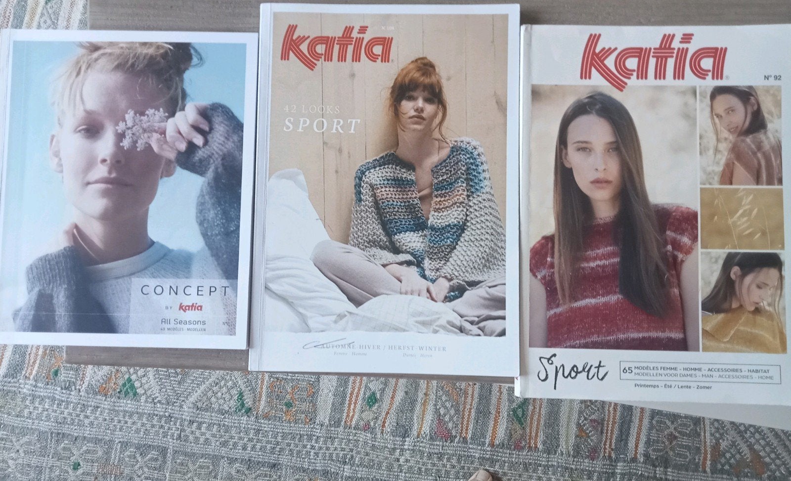 Katia brei/haakpatronen boeken, Ophalen of Verzenden, Zo goed als nieuw, Breien of Haken, Patroon of Boek
