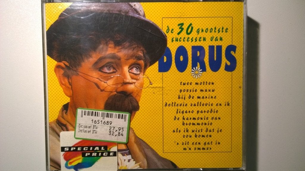 Dorus - De 30 Grootste Successen Van Dorus, Ophalen of Verzenden, Zo goed als nieuw, Pop, Album