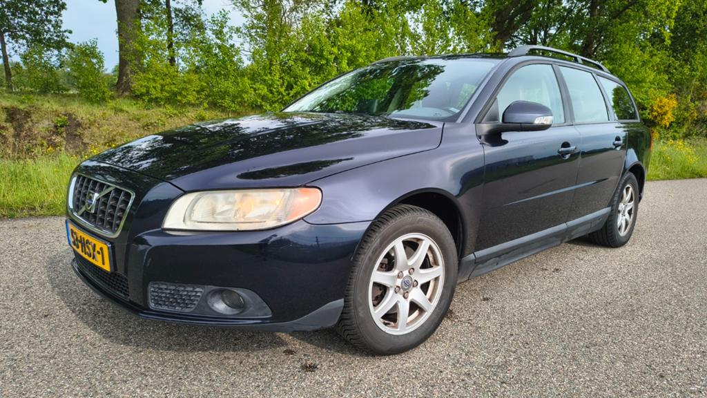 Volvo V70 2.0 2009 Blauw, Voorwielaandrijving, 145 pk, 4 cilinders, Blauw