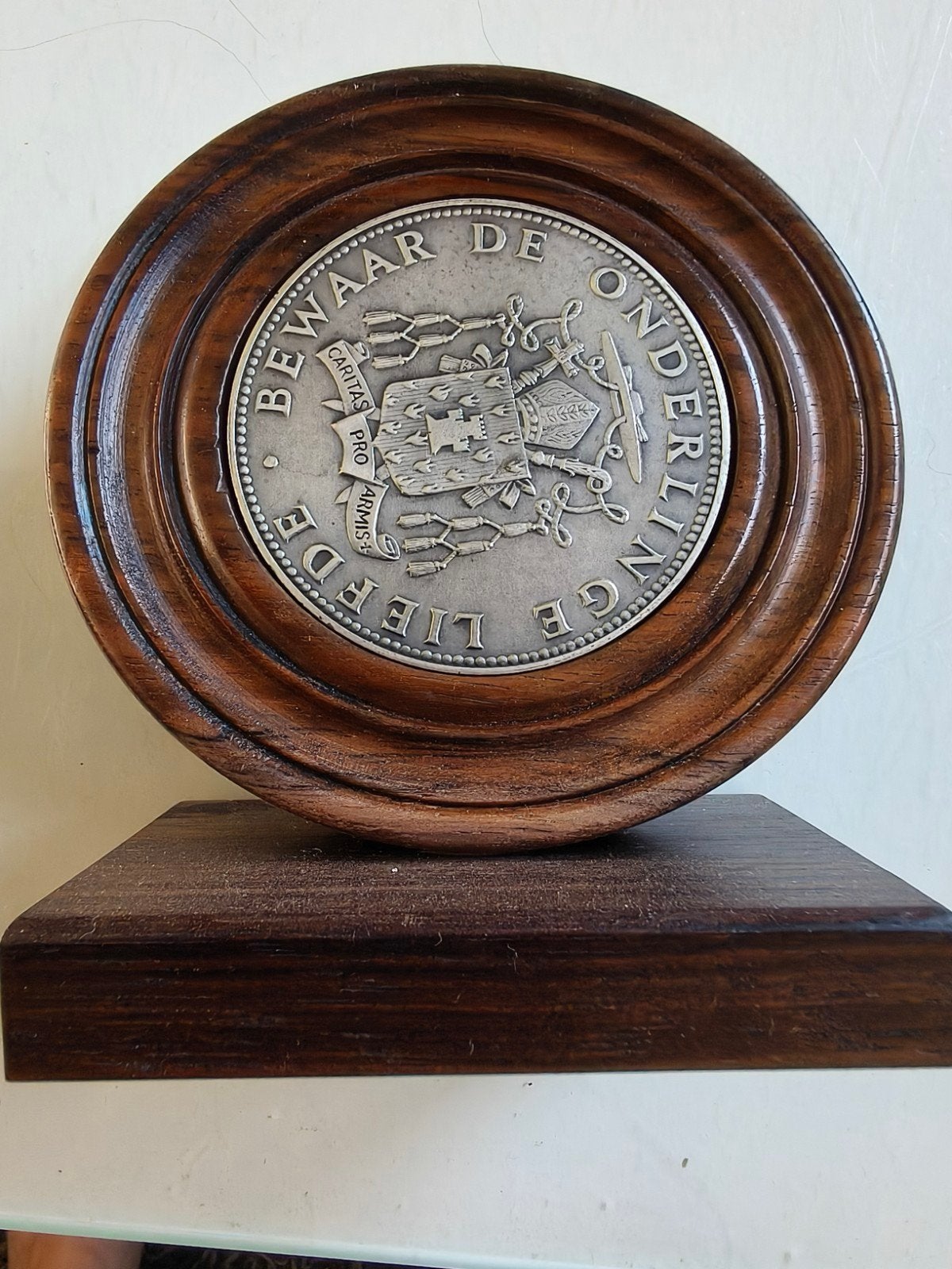 Zilveren Herdenkingspenning Bisschop Bekkers (1966), Ophalen of Verzenden, Zilver, Nederland