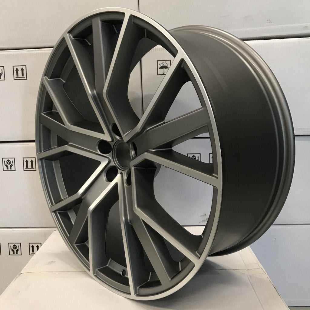 Nwe set 22'' Audi Etron 55 velgen evt. met banden leverbaar, Niet ingevuld, Velg(en), 265 mm, Niet ingevuld