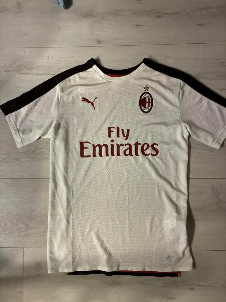 Origineel AC Milan pre-match shirt maat M, Maat M, Ophalen of Verzenden, Zo goed als nieuw, Shirt