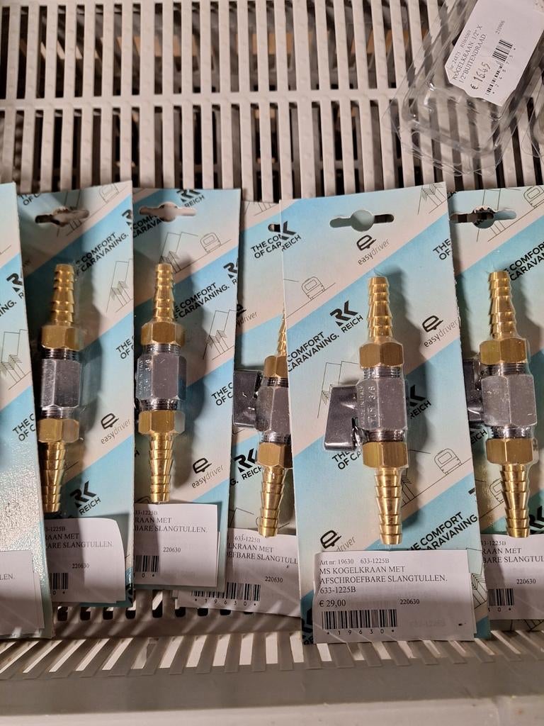 Kogelkraan messing 10-12 mm, Tuin en Terras, Buitenkranen, Ophalen of Verzenden, Nieuw