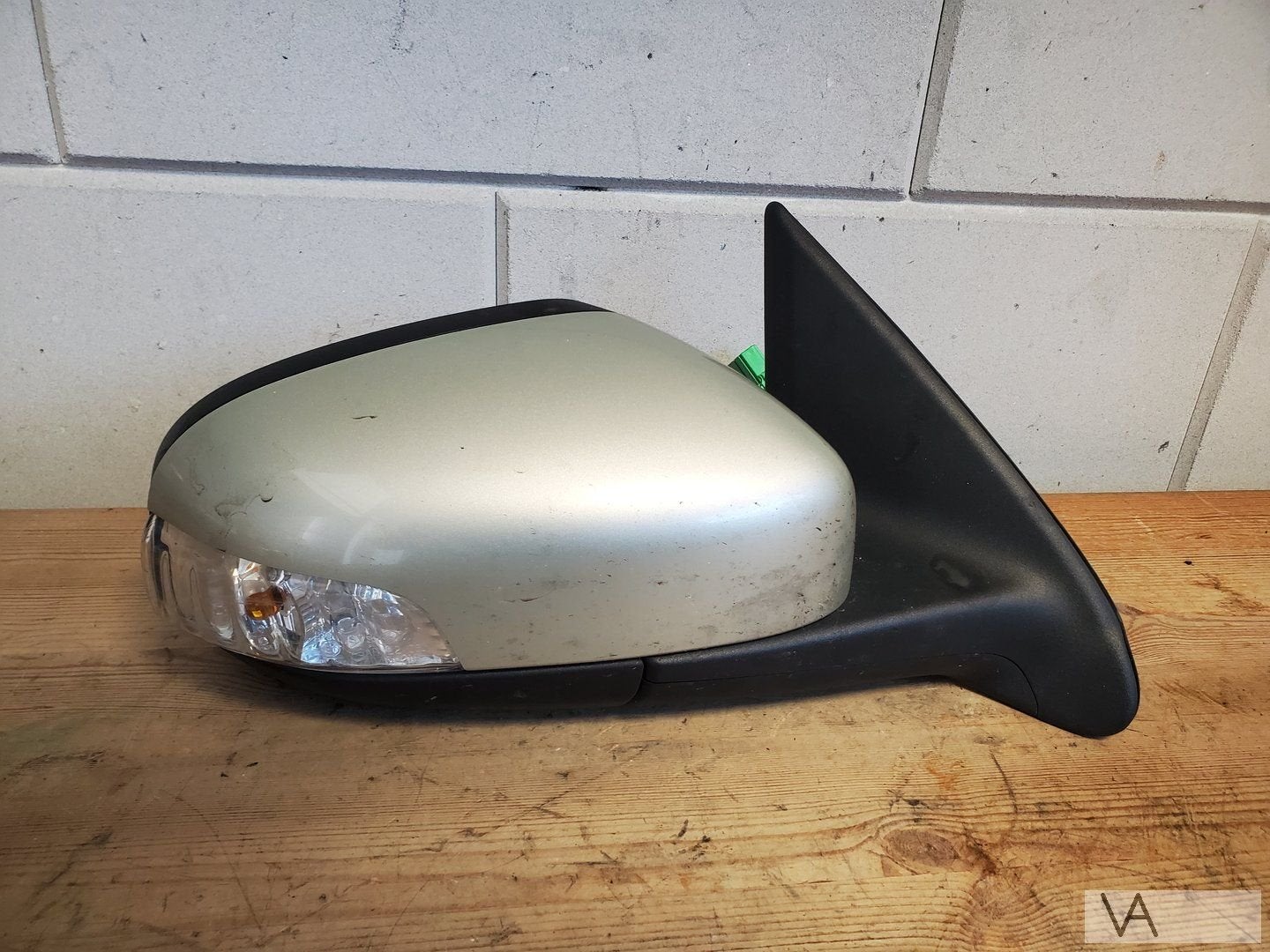 Volvo S60 06-10 en V70 06-07 spiegel rechts 10 draden €150, Gebruikt, -, -, Ophalen of Verzenden