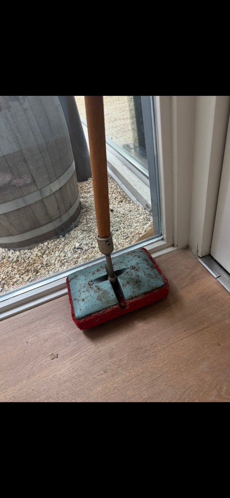 Boenblok, zeer zwaar, Ophalen