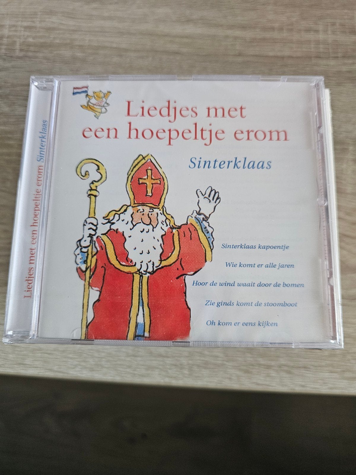 Liedjes met een hoepeltje erom - Sinterklaas CD, 6 tot 9 jaar, Ophalen of Verzenden, Inclusief doosje, Album