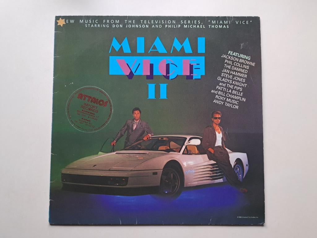 Lp vinyl   Music from the Television Series Miami Vice II, Ophalen of Verzenden, Gebruikt, 12 inch
