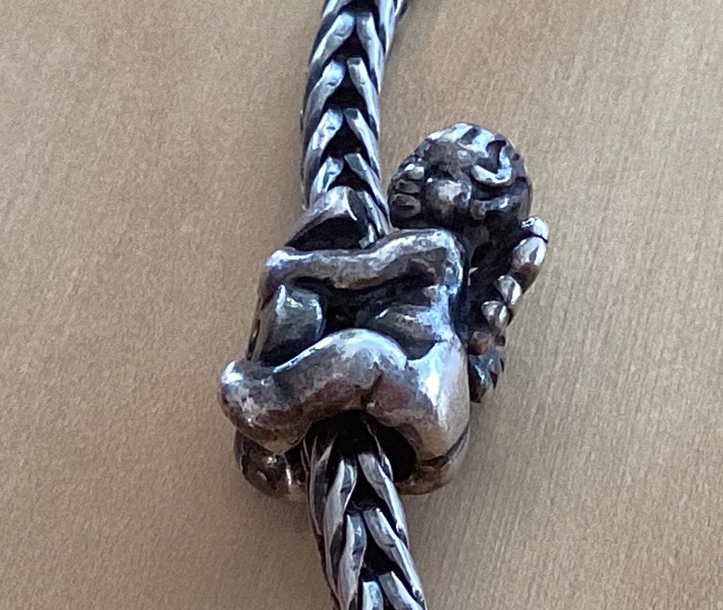Trollbeads Cherub 6, 7 en 8, Ophalen of Verzenden, Nieuw, Zilver, Trollbeads