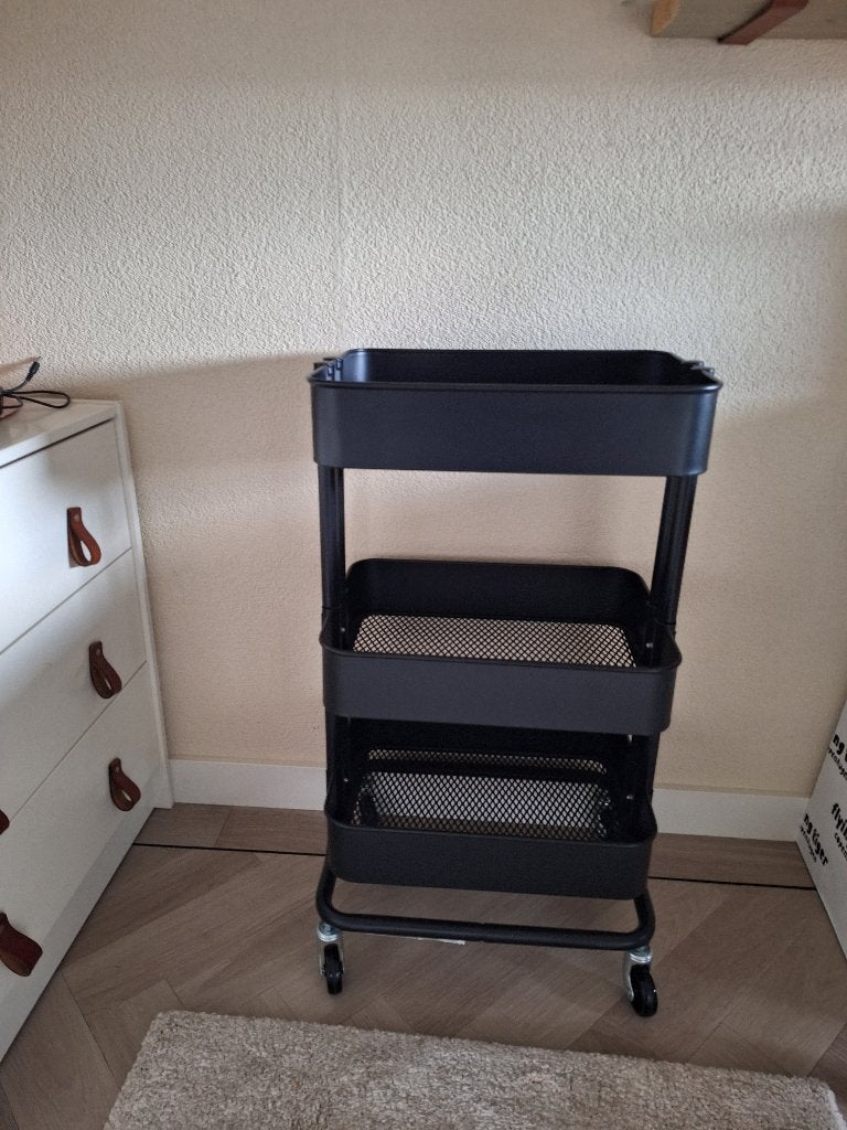 Raskog ikea roltafel/keukentrolley, Ophalen, 50 tot 100 cm, Zo goed als nieuw, Minder dan 100 cm