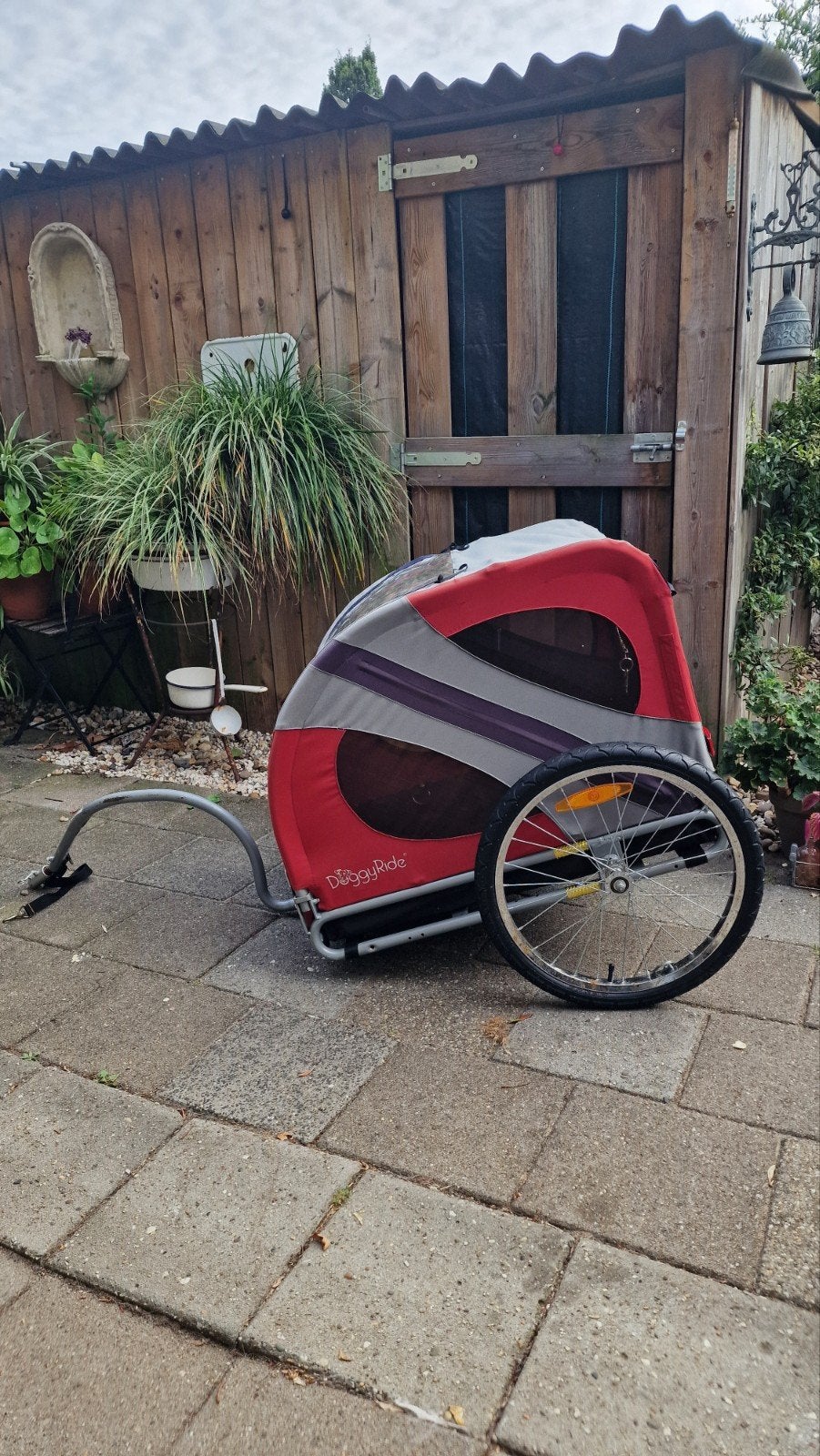 DoggyRide Hondenfietskar - Gebruikt, Opvouwbaar, Ophalen, Gebruikt, Opvouwbaar, Hondenkar