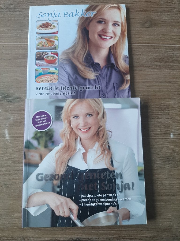 2 x Sonja Bakker boeken, Dieet en Voeding, Ophalen of Verzenden, Zo goed als nieuw, Sonja Bakker