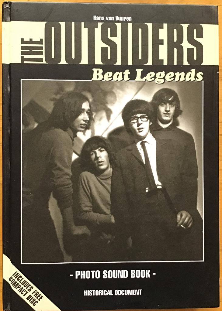 Outsiders, Beat Legends (boek + CD) Beperkte oplage., Artiest, Ophalen of Verzenden, Zo goed als nieuw, Hans van Vuuren