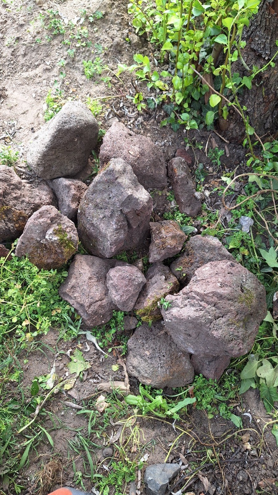 Lava stenen GRATIS, Tuin en Terras, Ophalen, Bruin, Lava, Overige typen