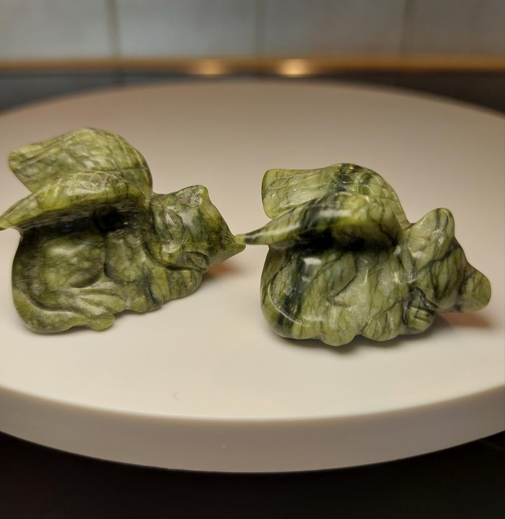 Prachtige Katjes met vleugels (Groene Jade), Ophalen of Verzenden, Zo goed als nieuw