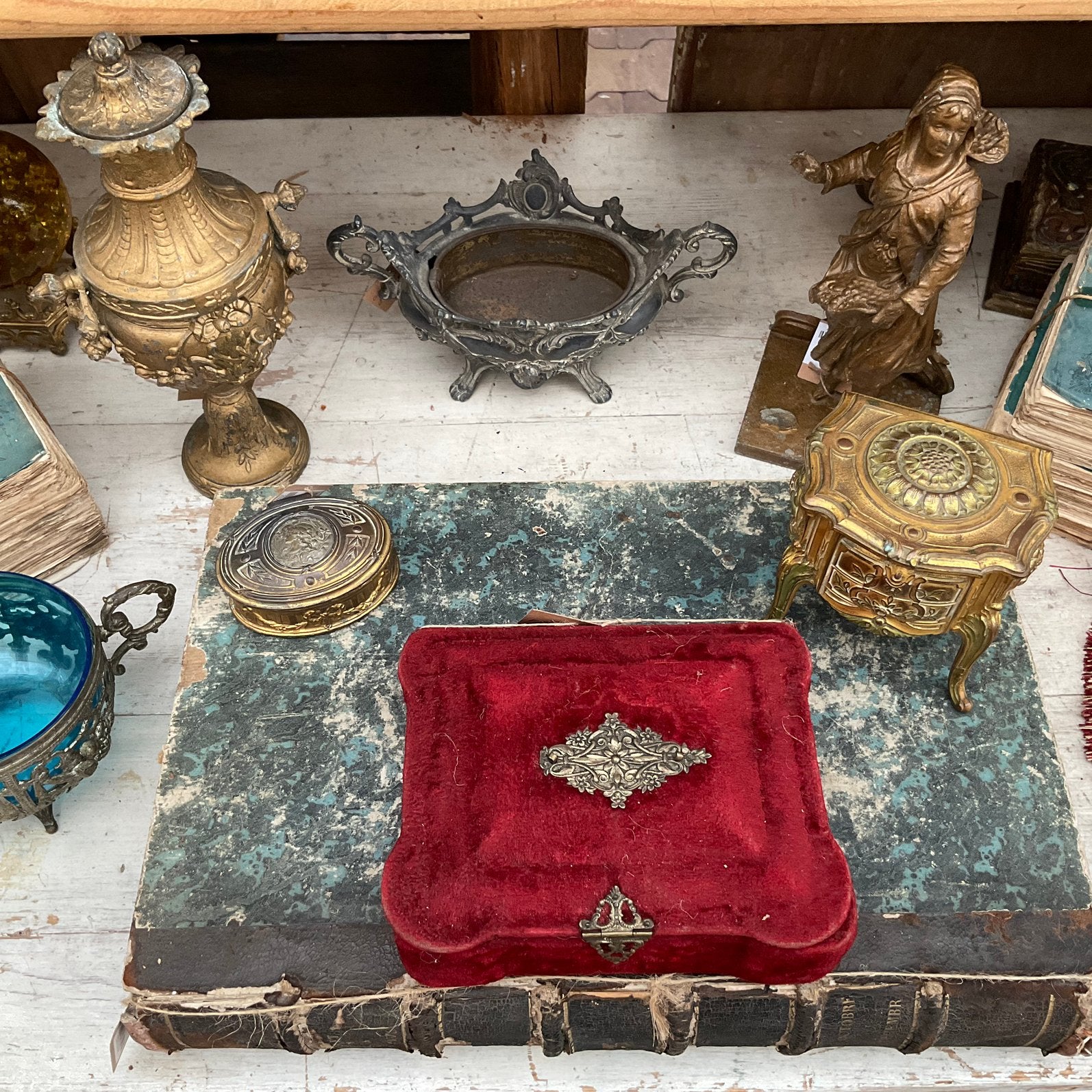 Antieke woonaccessoires *floor epe*, Ophalen of Verzenden, Zo goed als nieuw, Rond, Hout
