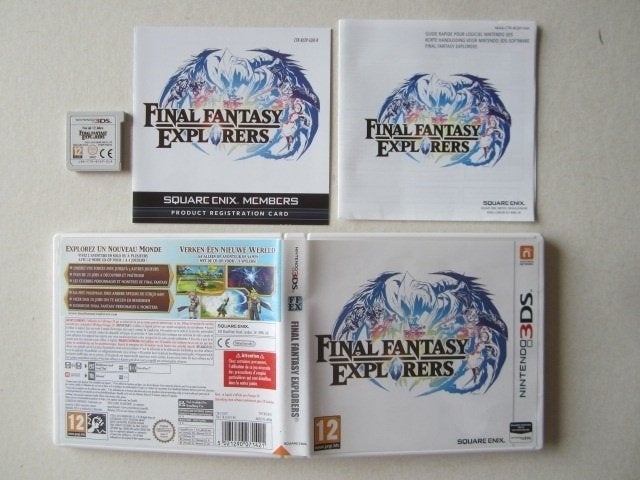 Final Fantasy Explorers Nintendo 3DS 3-ds, Spelcomputers en Games, Games | Nintendo 2DS en 3DS, Zo goed als nieuw, Role Playing Game (Rpg)