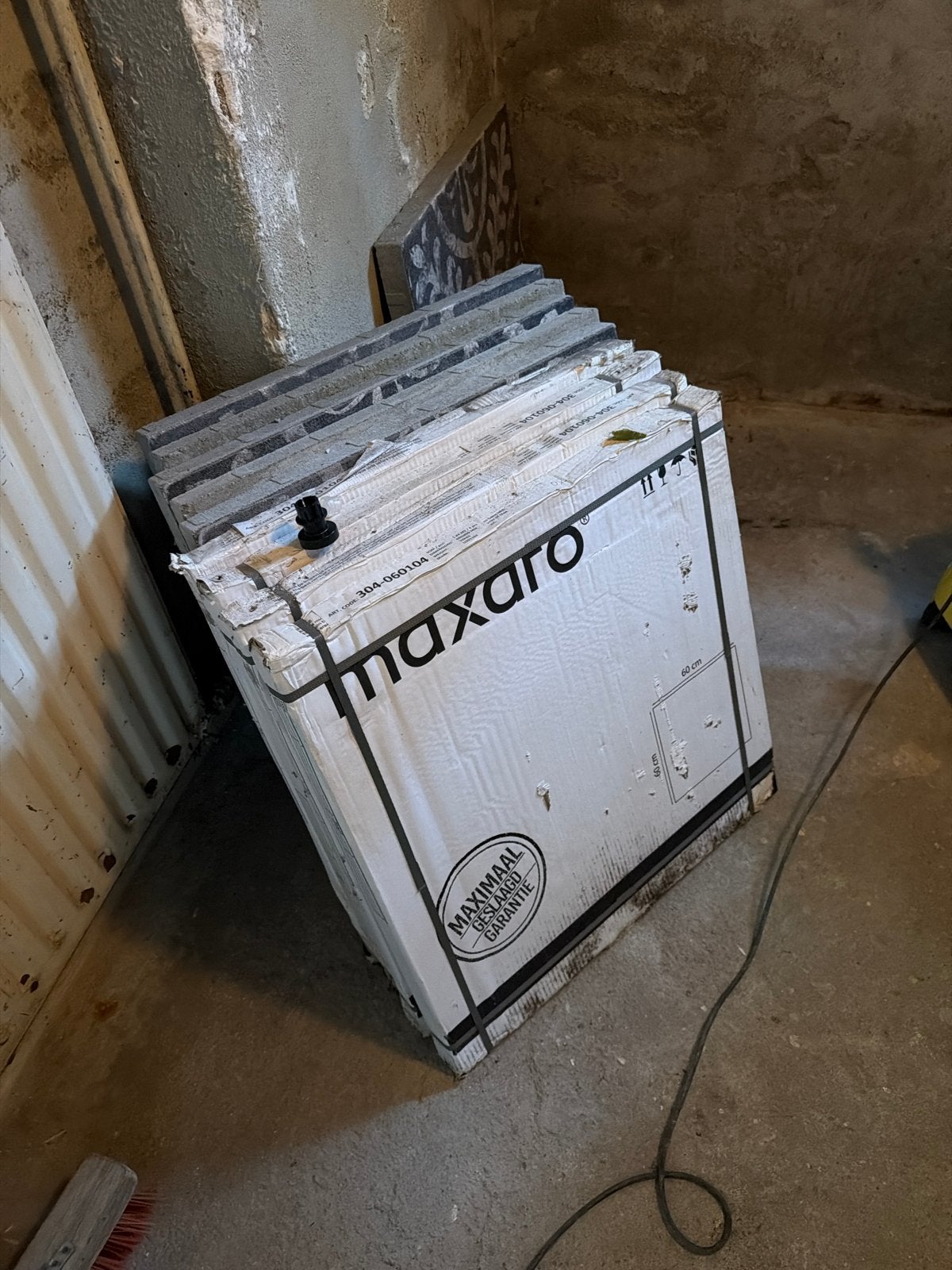 Maxaro Vloertegels 60x60 cm - 4 pakken, Ophalen, 60 cm of meer, Keramiek, Nieuw