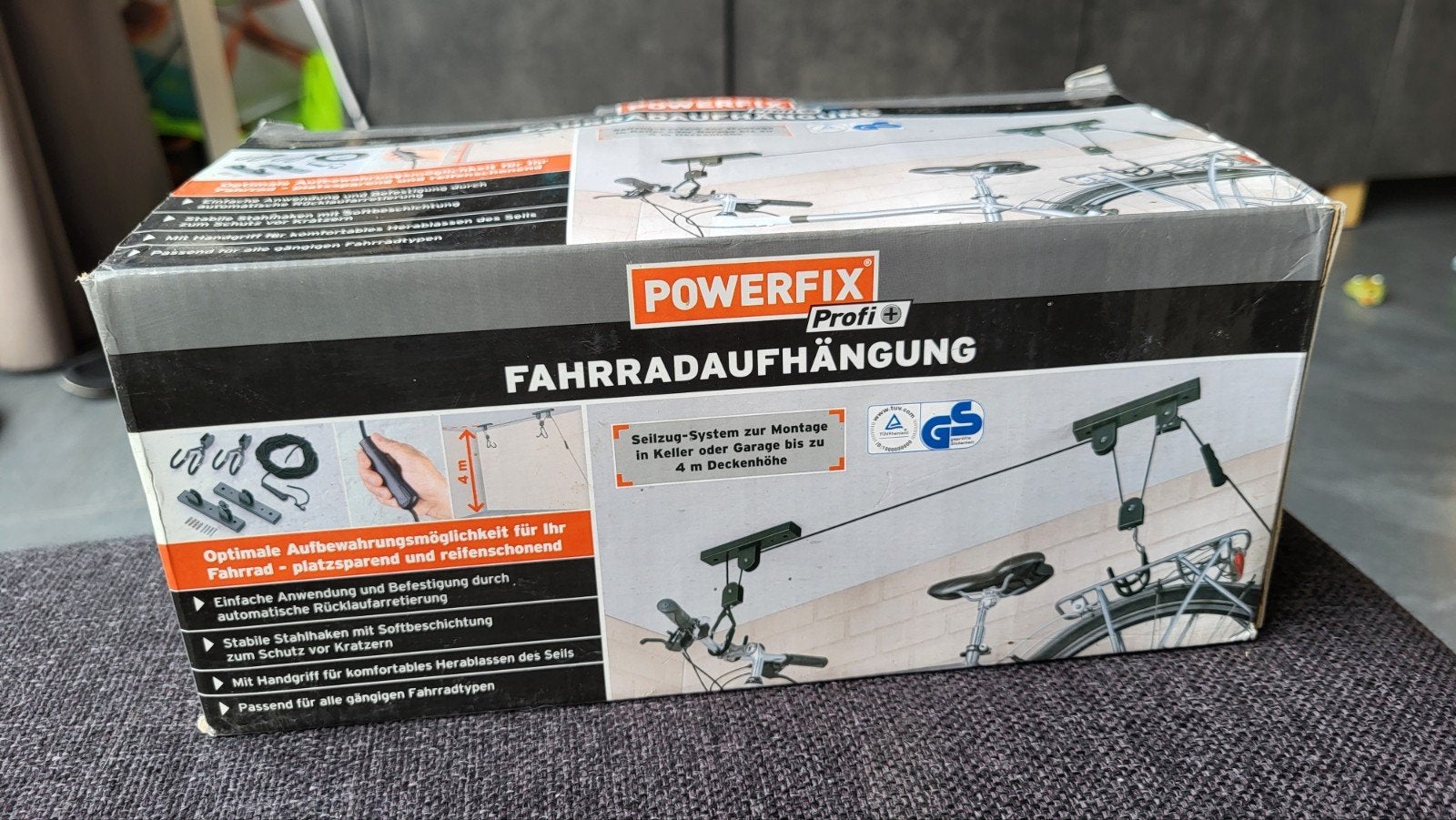 Powerfix Fietsophanging - Nieuw in doos, ongebruikt, Ophalen, Nieuw