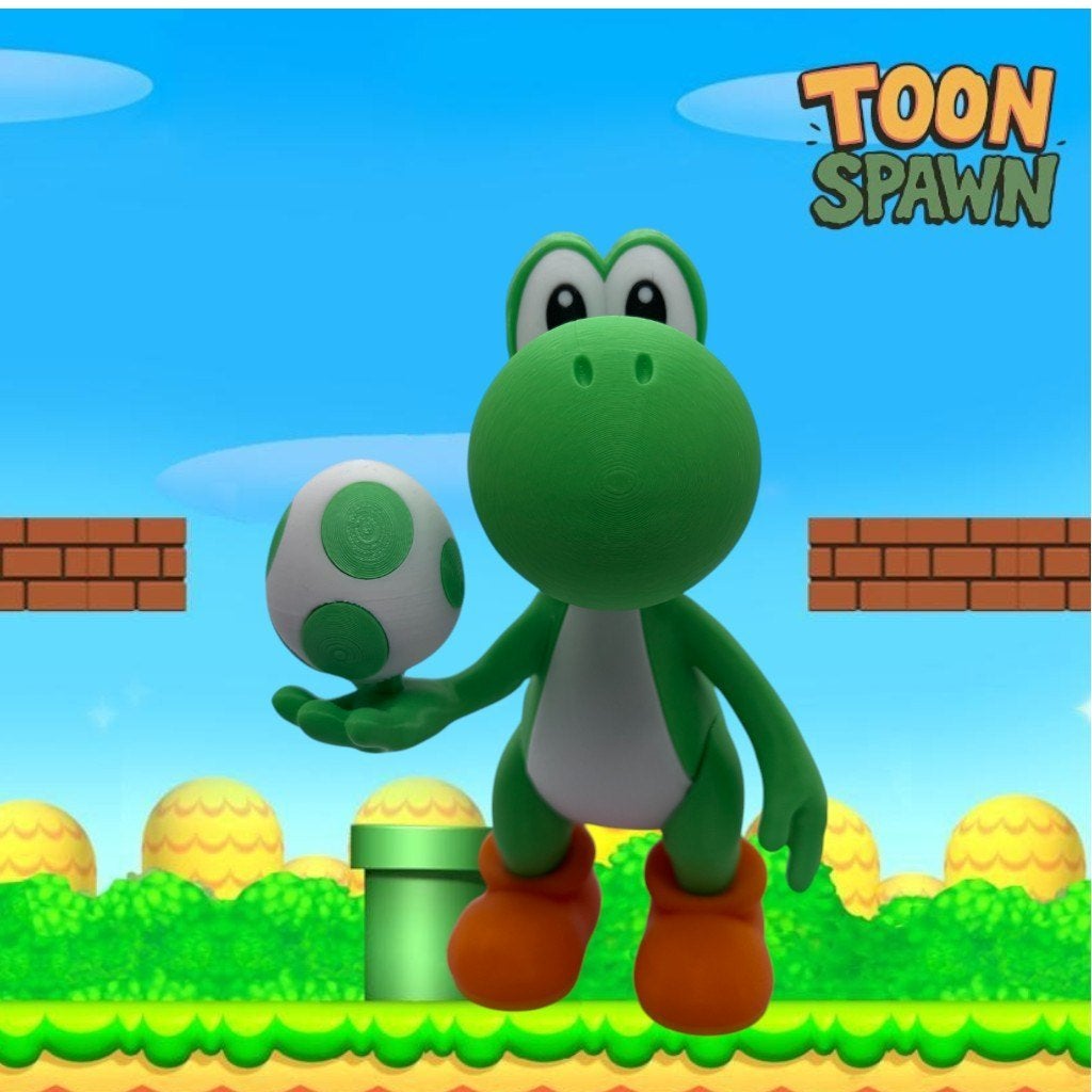 Yoshi – 19 cm – Super Mario Figuur, Ophalen of Verzenden, Nieuw, Fantasy