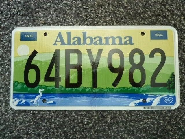 Kentekenplaat licenseplate Sweet Home Alabama USA, Verzenden, Gebruikt, Auto's