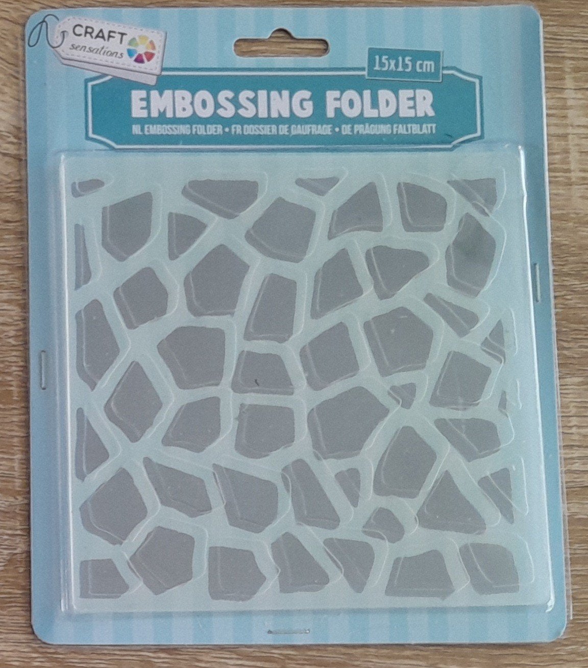 zgan embossingmal panterprint, Hobby en Vrije tijd, Ophalen of Verzenden, Zo goed als nieuw, Overige thema's, Pons of Mal