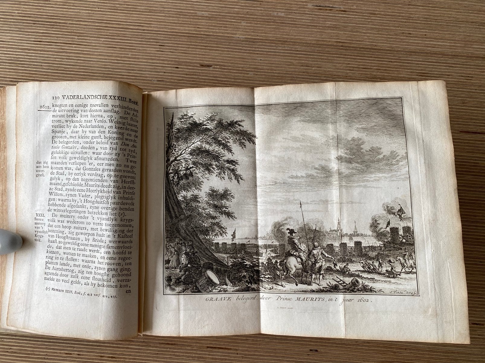 Vaderlandsche Historie 1753 door Isaak Tirion, Ophalen of Verzenden