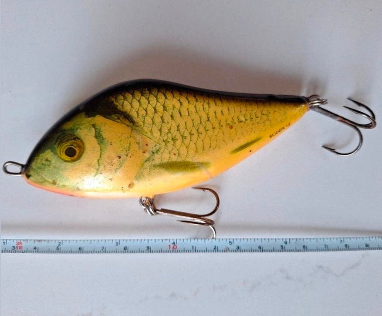 Salmo slider kunstaas jerkbait oudje, Watersport en Boten, Ophalen of Verzenden, Zo goed als nieuw, Overige typen