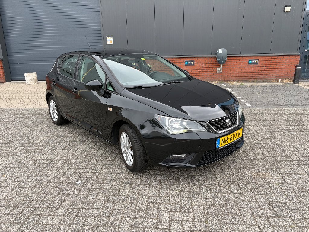 Seat Ibiza 1.0 TSI FR 70KW/95PK 5DRS 2017 Zwart, Voorwielaandrijving, Stof, 40 €/maand, 995 kg
