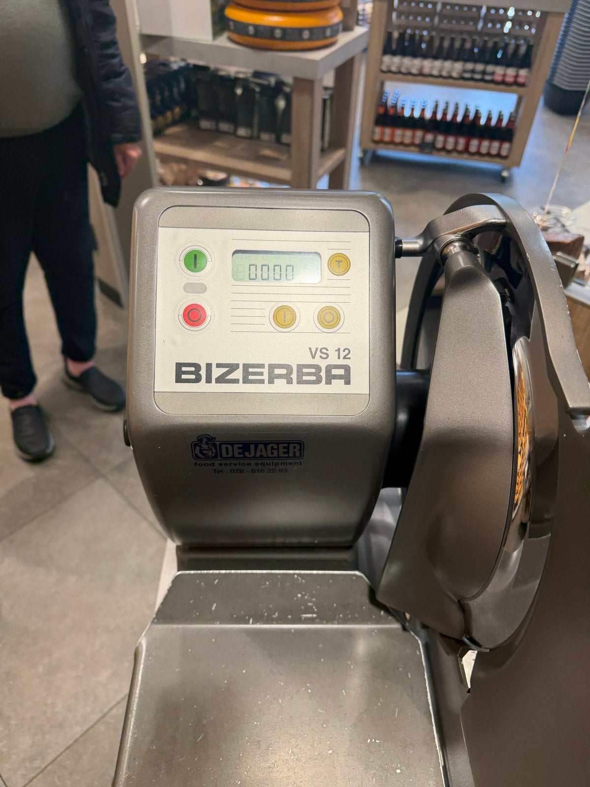 Bizerba VS 12 Snijmachine - Professionele Kwaliteit, Ophalen of Verzenden, Gebruikt, Bakkerij en Slagerij