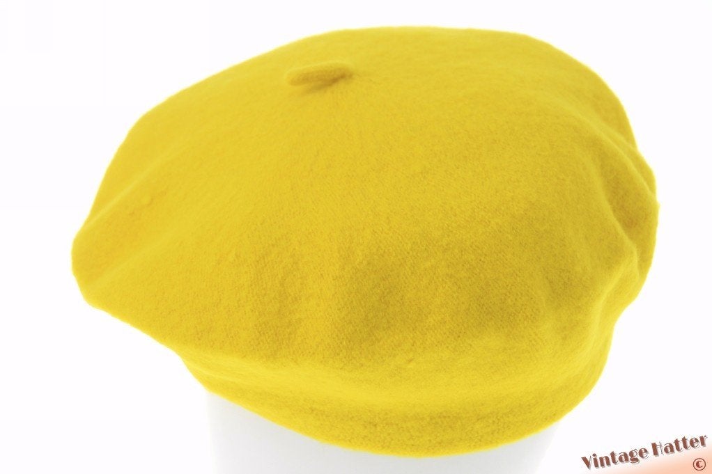 Alpino Baret geel geweven 54-60 one size fits all NIEUW, Ophalen of Verzenden, Nieuw, Maat 38/40 (M), Muts