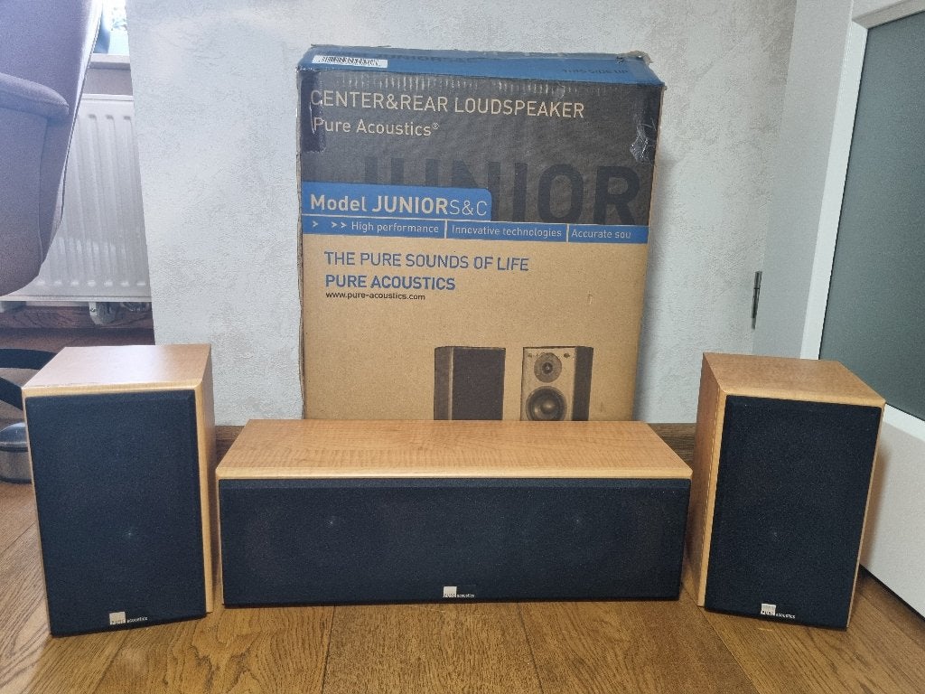 Nieuwe Pure Acoustics S&C speakerset, Ophalen of Verzenden, Overige merken