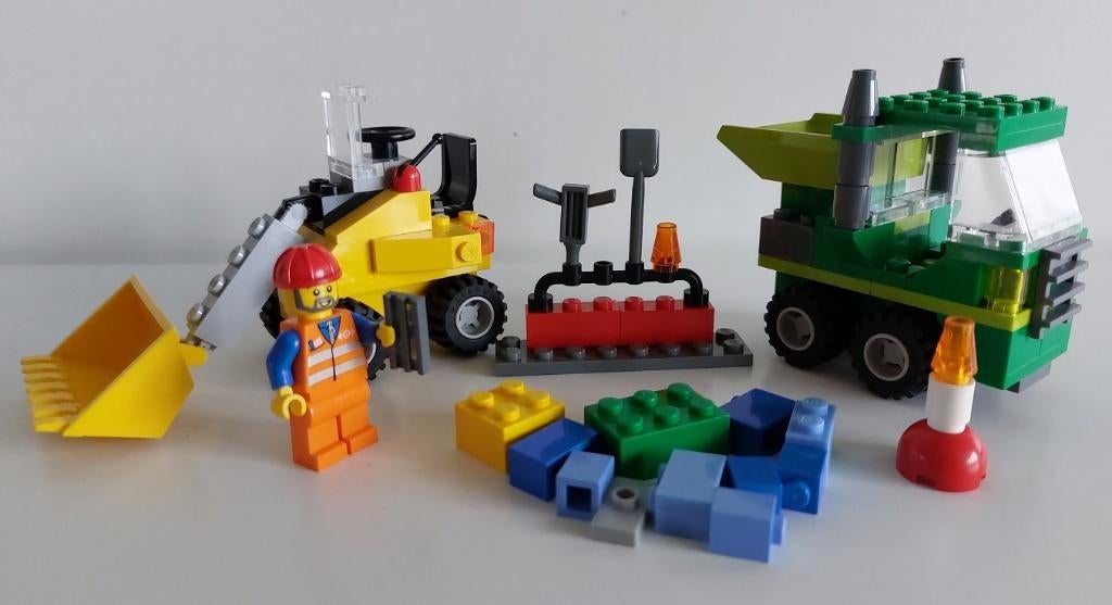Lego Creator - 5930 - Wegwerkzaamheden - Compleet, Ophalen of Verzenden, Zo goed als nieuw, Complete set, Lego
