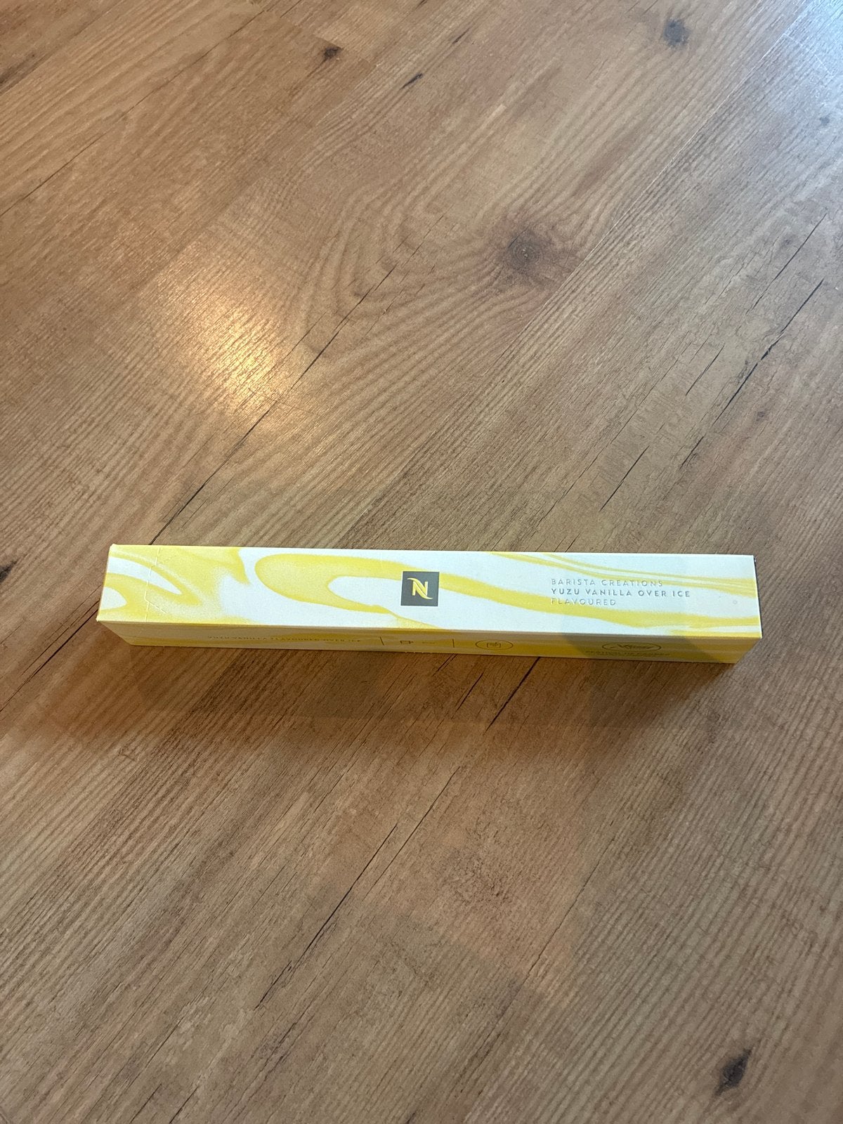 Nespresso Barista Creations Yuzu Vanilla Over Ice, Overige typen, Geel, Nieuw, Ophalen of Verzenden