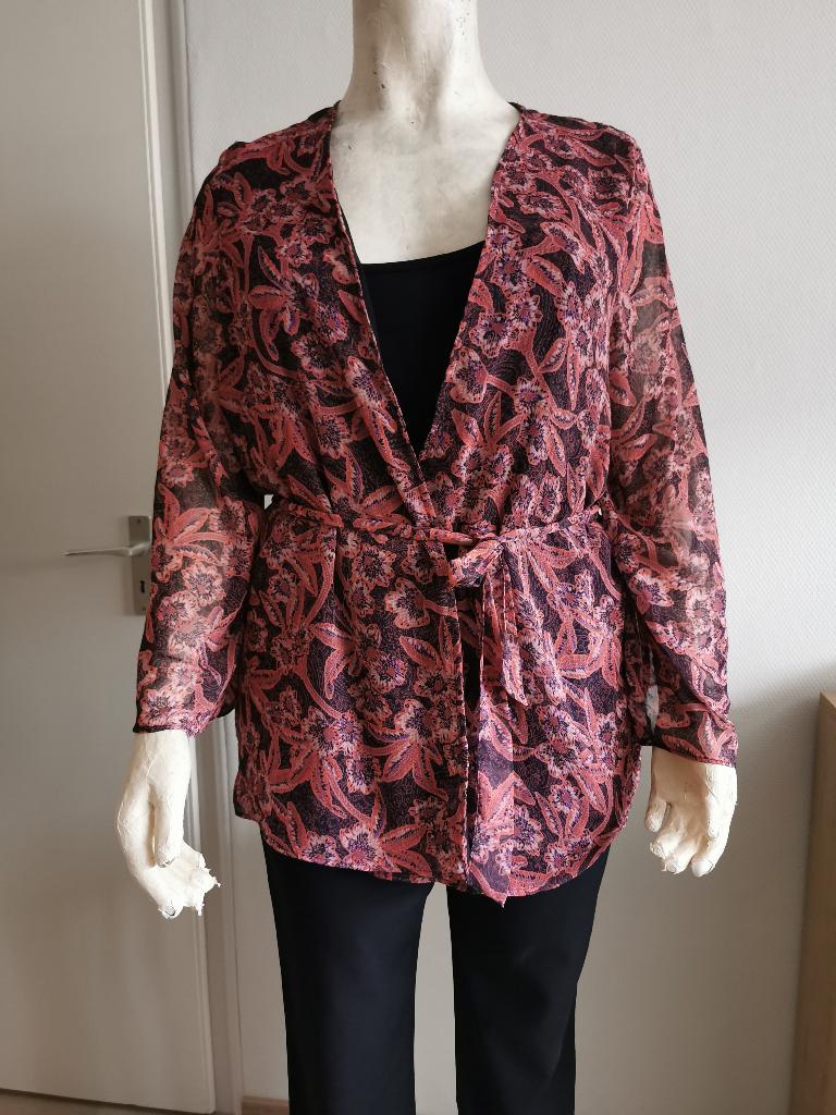 420 .. zgan tuniek maat 48, Kleding | Dames, Grote Maten, Ophalen of Verzenden, Zo goed als nieuw, Overige kleuren, Blouse of Tuniek