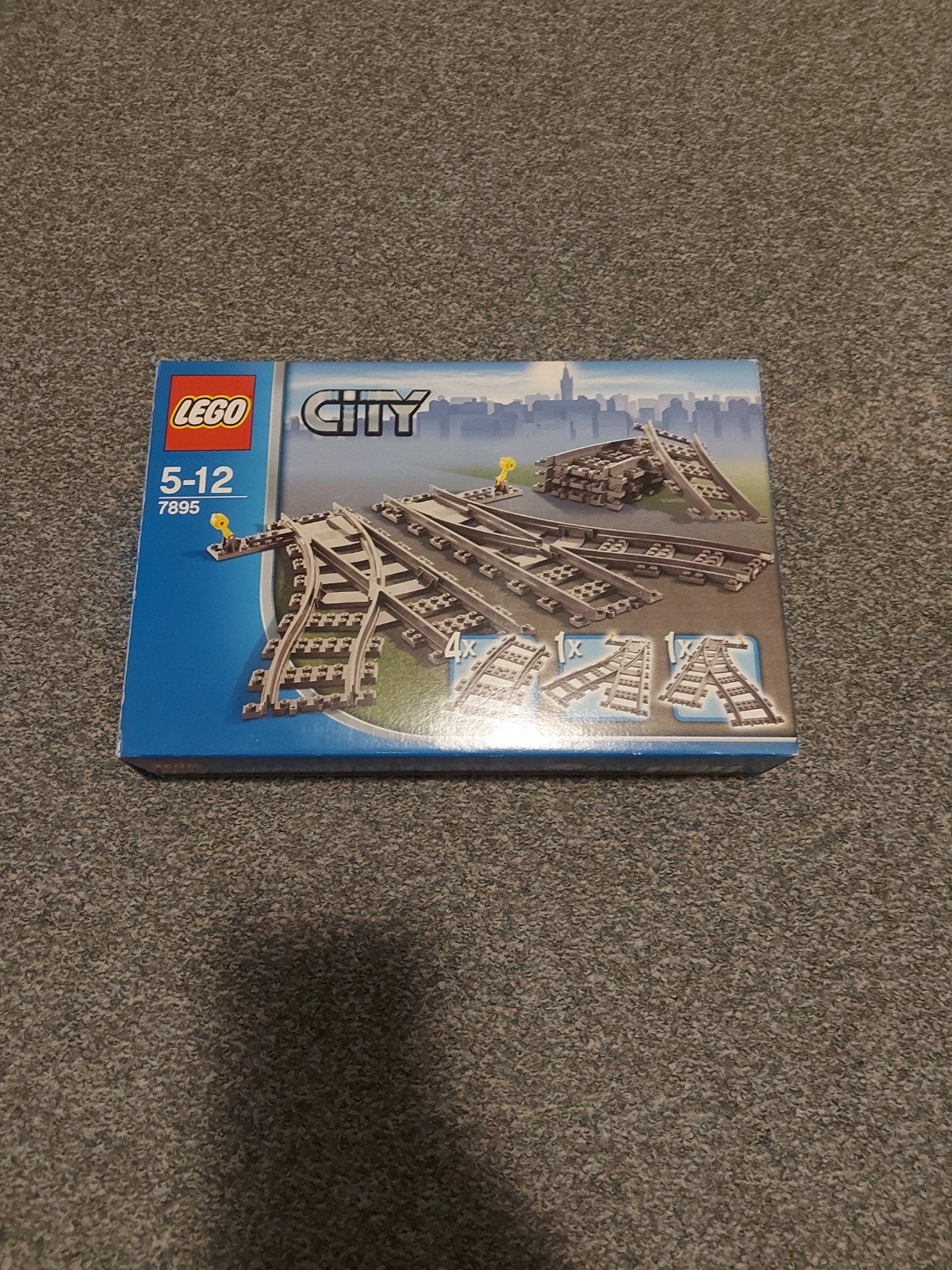 LEGO 7895 switch track / wissels, Lego, Ophalen of Verzenden, Compleet, Complete set