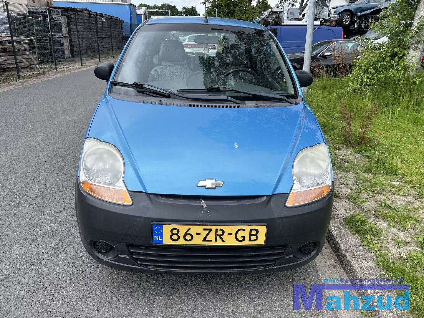 2008 CHEVROLET MATIZ 0.8 blauw Onderdelen demontage 2005+, Auto-onderdelen, Gebruikt, Info@gm.com, Chevrolet, Ophalen of Verzenden