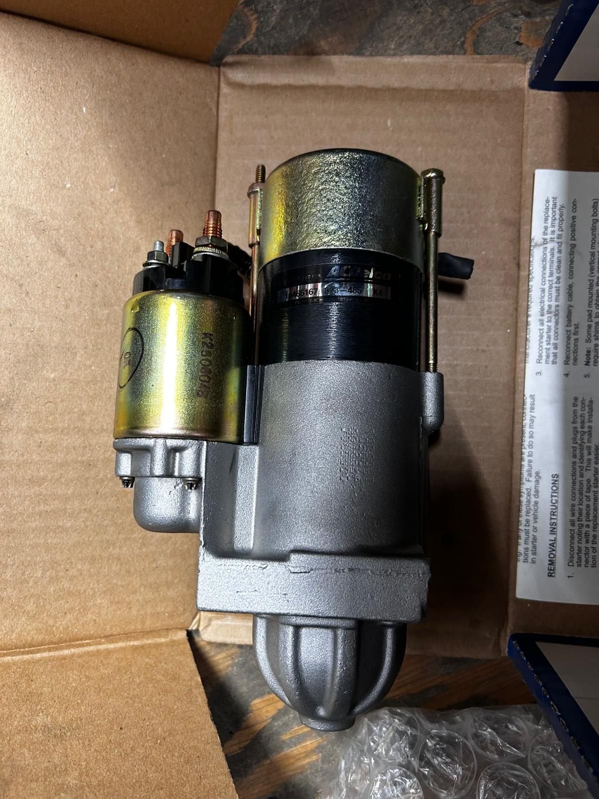 Originele ACDelco startmotor - GM# 10465167, -, Nieuw, Ophalen of Verzenden, -