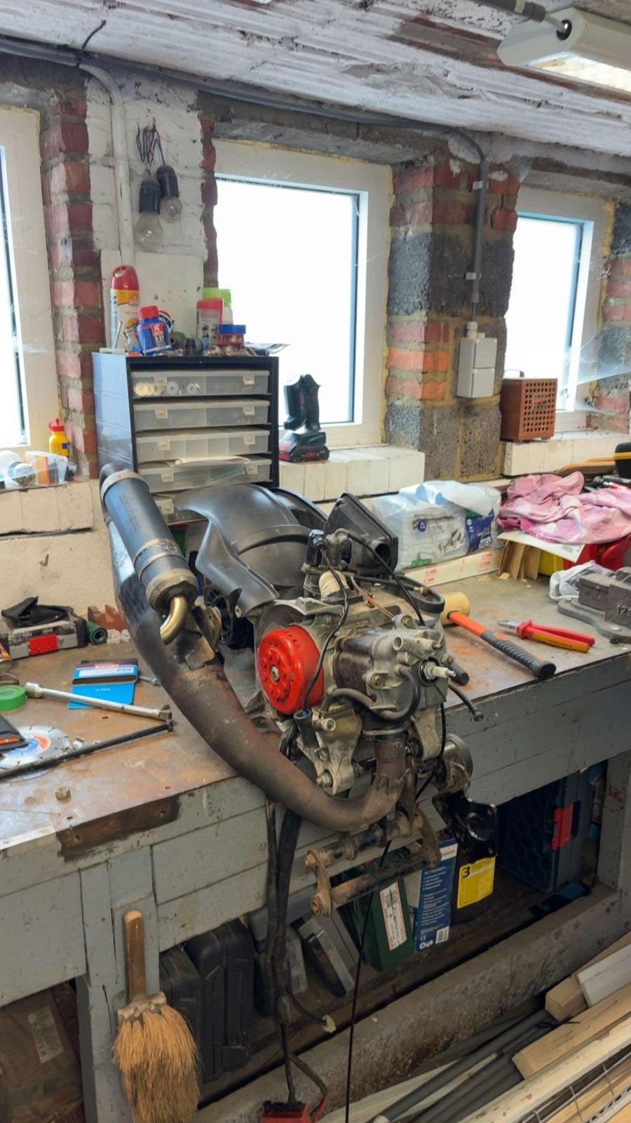 125cc hexa blok, Ophalen, Gebruikt