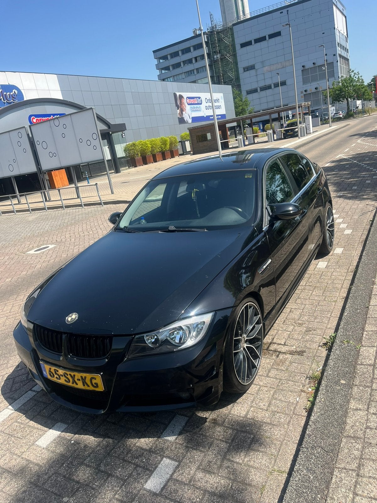 BMW 3-Serie 2.0 I 318 2006 Zwart, Auto's, BMW, Achterwielaandrijving, 4 cilinders, 129 pk, Zwart
