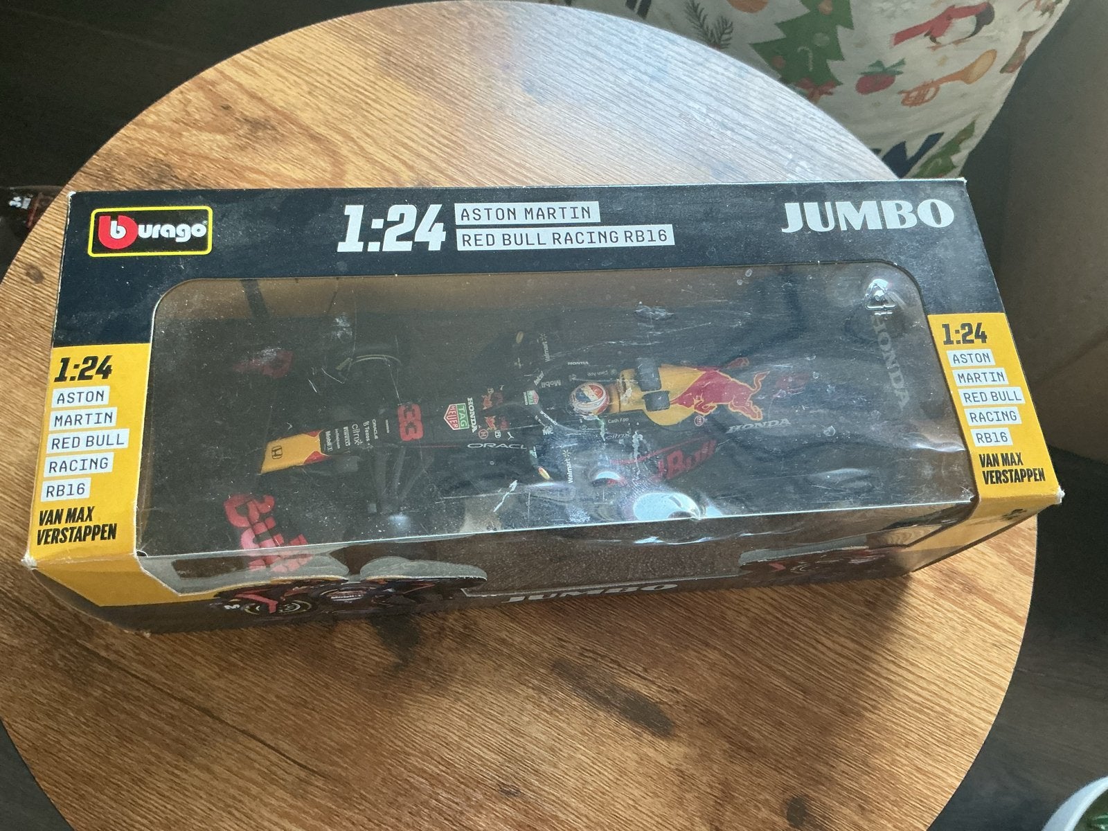 Bburago Aston Martin Red Bull Racing RB16 Max Verstappen, Ophalen, Nieuw, Auto, Bburago