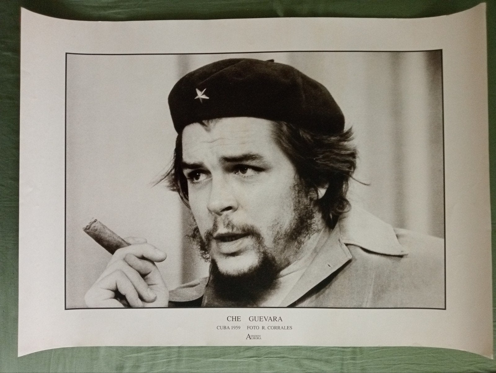 Raul Corrales Che Guevara Cuba 1959, Ophalen of Verzenden, A1 t/m A3, Film en Tv