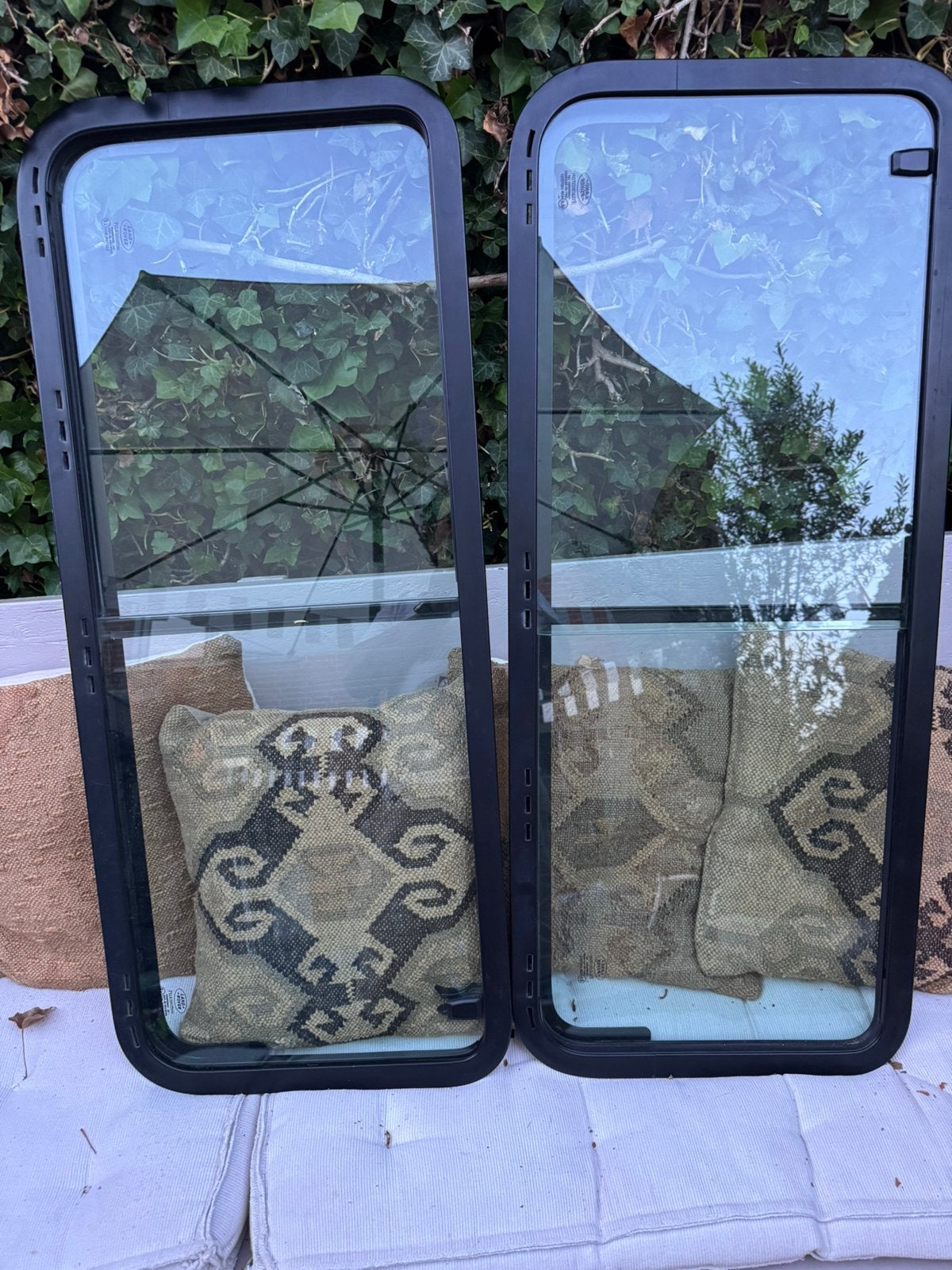 Originele Defender schuiframen Puma Pilkington glas, Ophalen, Gebruikt