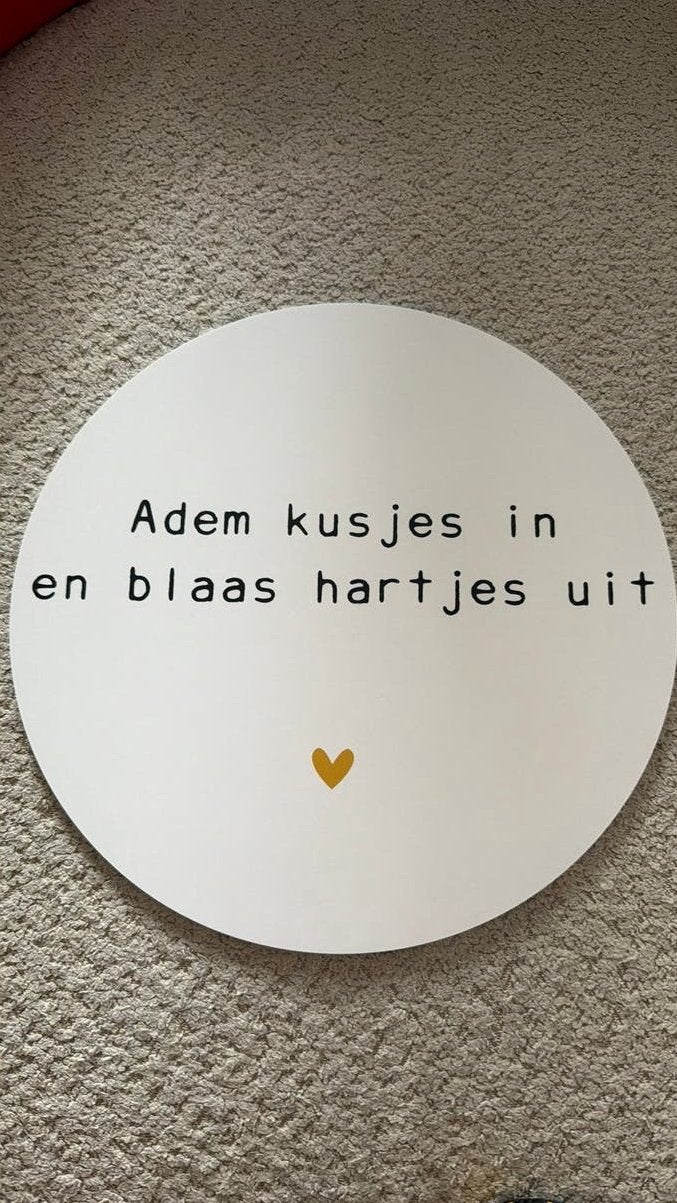 Wandbord nieuw, Ophalen of Verzenden, Nieuw