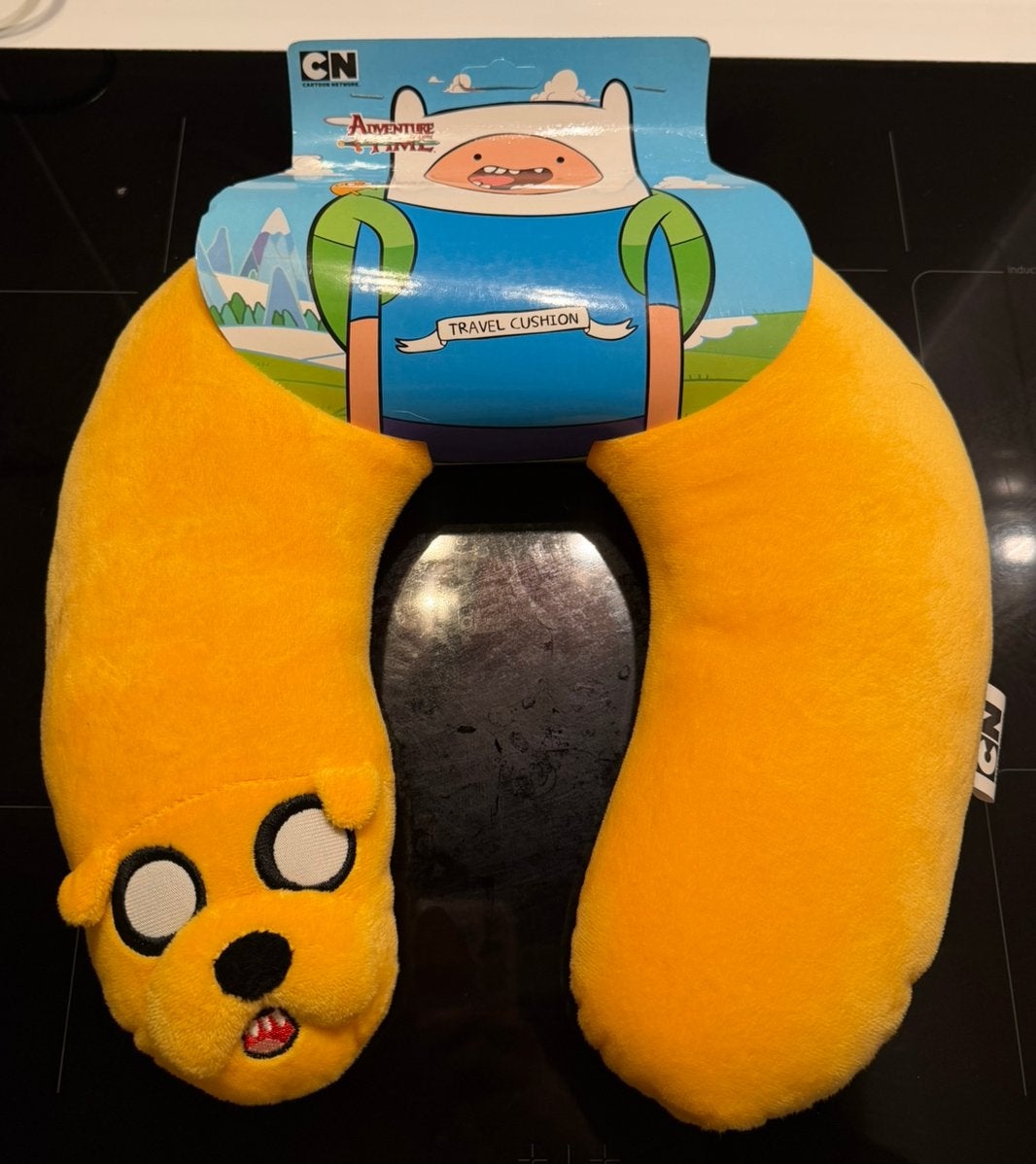 Cartoon Network Adventure Time Jake The Dog (Nek) Reiskussen, Overige merken, Geel, Nieuw, Ophalen of Verzenden
