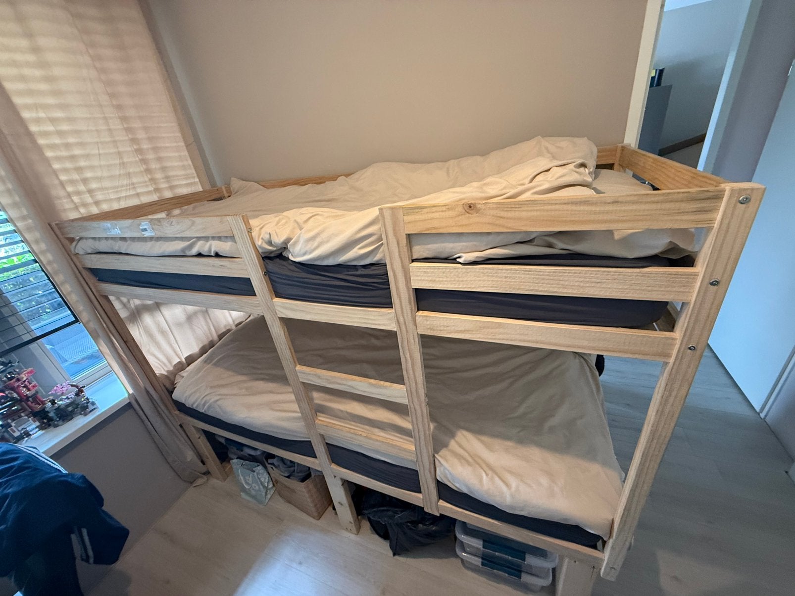 Stapelbed tweepersoons, Ophalen, Tweepersoons, Stapelbed